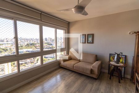 Sala de apartamento à venda com 3 quartos, 86m² em Santana, Porto Alegre