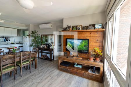 Sala de apartamento à venda com 3 quartos, 86m² em Santana, Porto Alegre