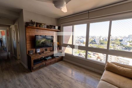 Sala de apartamento à venda com 3 quartos, 86m² em Santana, Porto Alegre