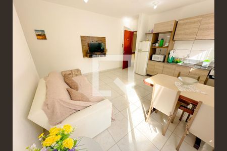 Sala de TVSala de TV de apartamento para alugar com 1 quarto, 40m² em Canasvieiras, Florianópolis