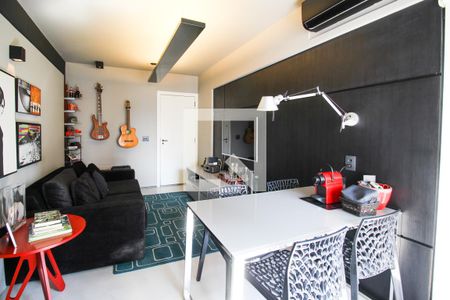 Sala                Escreva qual o cômodo de apartamento à venda com 1 quarto, 40m² em Vila Nova Conceição, São Paulo
