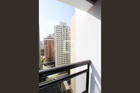 Varanda de apartamento à venda com 1 quarto, 40m² em Vila Nova Conceição, São Paulo