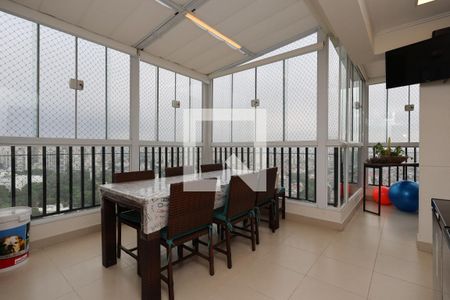 Varanda gourmet de apartamento à venda com 3 quartos, 153m² em Santana, São Paulo