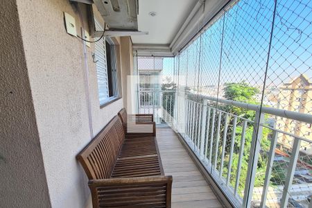 Varanda da Sala de apartamento para alugar com 2 quartos, 56m² em Vila Formosa, São Paulo