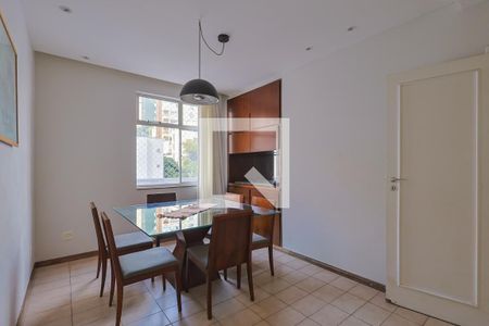 Sala de Jantar de apartamento à venda com 3 quartos, 150m² em Santo Antônio, Belo Horizonte