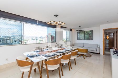 Sala 1 de apartamento à venda com 3 quartos, 260m² em Minas Brasil, Belo Horizonte