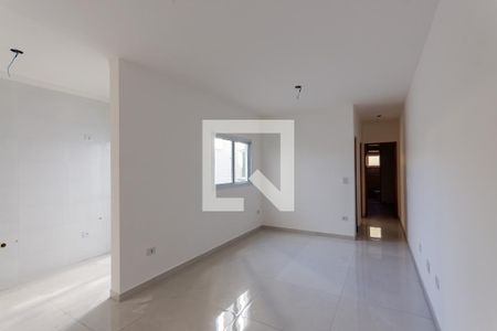 Sala de apartamento à venda com 2 quartos, 62m² em Vila Curuçá, Santo André