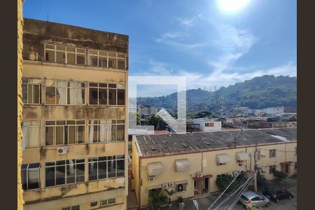 Vista da Sala de apartamento para alugar com 2 quartos, 46m² em Rio Comprido, Rio de Janeiro