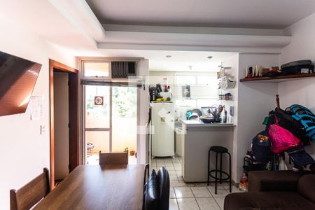 Sala de apartamento à venda com 1 quarto, 38m² em São Pedro, Belo Horizonte