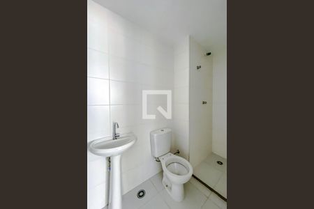 Banheiro da Suíte de apartamento para alugar com 1 quarto, 24m² em Brás, São Paulo