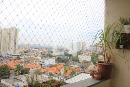 Varanda da Sala de apartamento à venda com 2 quartos, 56m² em Vila Tijuco, Guarulhos