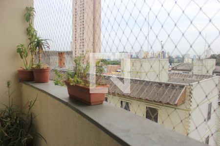Varanda da Sala de apartamento à venda com 2 quartos, 56m² em Vila Tijuco, Guarulhos