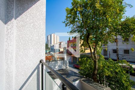 Varanda do quarto 1 de apartamento à venda com 2 quartos, 48m² em Vila América, Santo André