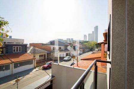 Varanda do quarto 1 de apartamento à venda com 2 quartos, 48m² em Vila América, Santo André
