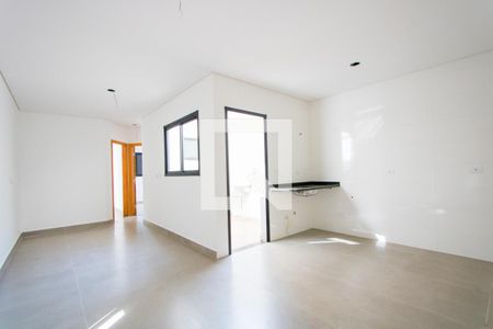 Sala de apartamento à venda com 2 quartos, 48m² em Vila América, Santo André