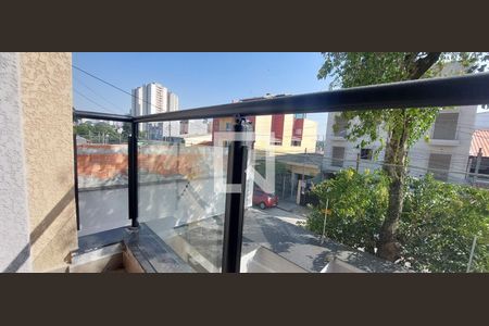 Varanda Quarto 1 de apartamento à venda com 2 quartos, 42m² em Vila América, Santo André