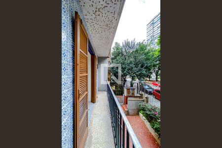 Varanda da Sala de apartamento para alugar com 1 quarto, 56m² em Vila Mariana, São Paulo