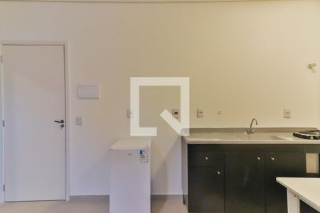 Studio - Quarto e Cozinha de kitnet/studio para alugar com 1 quarto, 22m² em Vila Antonio, São Paulo