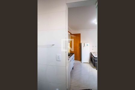 Banheiro de kitnet/studio para alugar com 1 quarto, 15m² em Vila do Encontro, Diadema