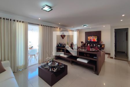 Sala de Estar de apartamento à venda com 3 quartos, 130m² em Parque Prado, Campinas