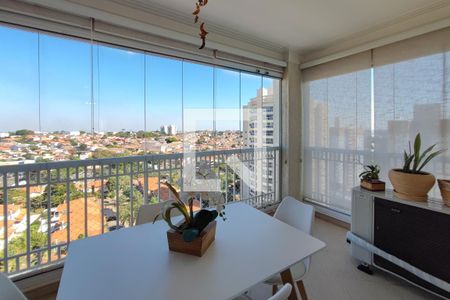 Varanda gourmet de apartamento à venda com 3 quartos, 130m² em Parque Prado, Campinas