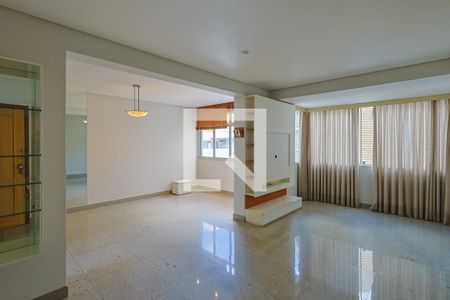 Sala de apartamento à venda com 3 quartos, 113m² em Sion, Belo Horizonte