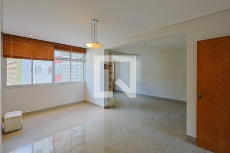 Sala de apartamento à venda com 3 quartos, 113m² em Sion, Belo Horizonte