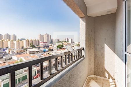 Varanda  de apartamento à venda com 1 quarto, 17m² em Vila Moraes, São Paulo