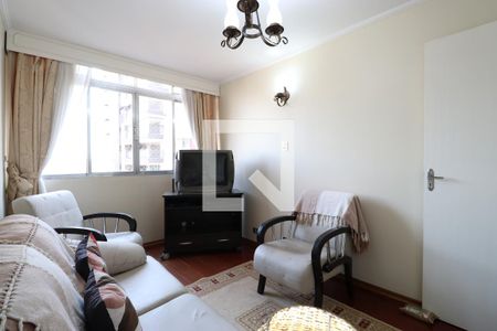 Sala de TV de apartamento para alugar com 1 quarto, 74m² em Vila Romana, São Paulo