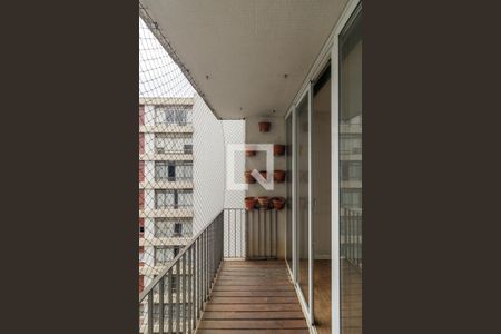 Varanda da Sala de apartamento à venda com 3 quartos, 216m² em Santa Cecilia, São Paulo