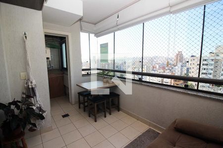 Varanda da Sala de apartamento à venda com 3 quartos, 86m² em Santana, Porto Alegre