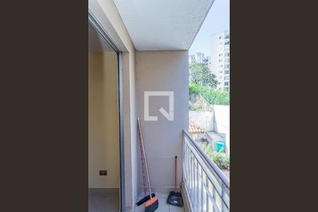 Varanda da sala de apartamento à venda com 3 quartos, 60m² em Moinho Velho, São Paulo
