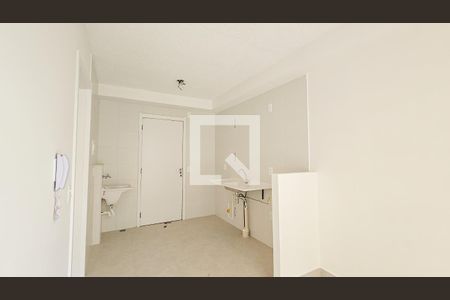 Sala / Cozinha de apartamento à venda com 1 quarto, 28m² em Socorro, São Paulo