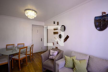 Sala  de apartamento à venda com 2 quartos, 60m² em Vila Gumercindo, São Paulo