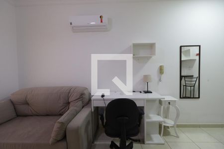 Sala de apartamento para alugar com 1 quarto, 39m² em Jardim Palma Travassos, Ribeirão Preto