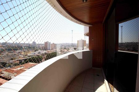 Varanda da Sala de apartamento para alugar com 3 quartos, 120m² em Centro, Sorocaba