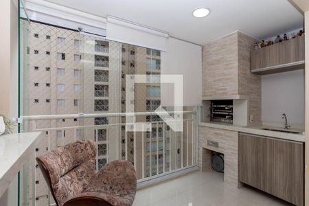 Varanda gourmet de apartamento à venda com 3 quartos, 84m² em Vila Santo Antonio, Guarulhos