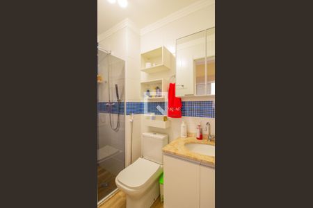 Banheiro da Suíte de apartamento à venda com 3 quartos, 79m² em Vila Lacerda, Jundiaí