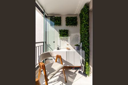 Studio à venda com 33m², 1 quarto e sem vagaVaranda