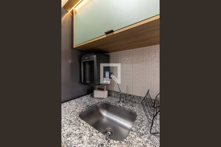 Studio à venda com 33m², 1 quarto e sem vagaCozinha