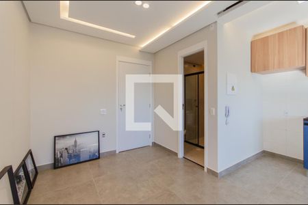 Sala/Quarto/Cozinha de apartamento à venda com 1 quarto, 28m² em Vila Dom Pedro I, São Paulo