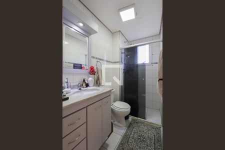 Banheiro da Suíte de apartamento à venda com 3 quartos, 76m² em Santa Teresinha, São Paulo