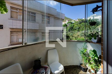 Varanda de apartamento à venda com 3 quartos, 101m² em Buritis, Belo Horizonte