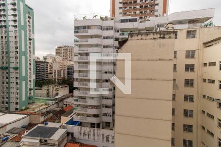 Sala - Vista  de apartamento à venda com 2 quartos, 83m² em Icaraí, Niterói