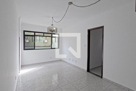 Sala de estar e jantar de apartamento para alugar com 3 quartos, 96m² em Macuco, Santos