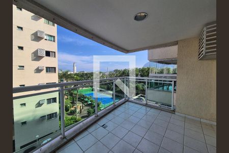Varanda da Sala de apartamento para alugar com 2 quartos, 69m² em Recreio dos Bandeirantes, Rio de Janeiro