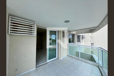 Varanda da Sala de apartamento à venda com 2 quartos, 69m² em Recreio dos Bandeirantes, Rio de Janeiro