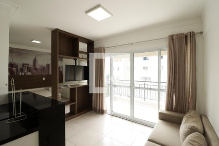 Sala/Cozinha/Área de Serviço de apartamento à venda com 1 quarto, 38m² em Santana, São Paulo