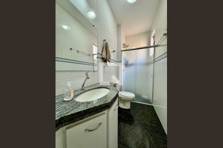 Banheiro Quarto 1 de apartamento à venda com 3 quartos, 130m² em União, Belo Horizonte