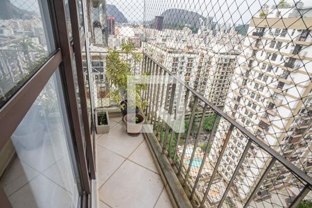 Sala varanda de apartamento à venda com 1 quarto, 60m² em Botafogo, Rio de Janeiro